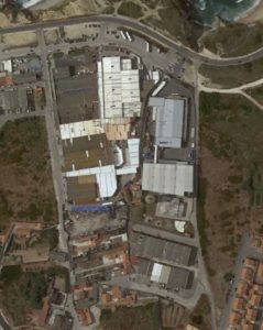 Instalações da Peipen, em Peniche